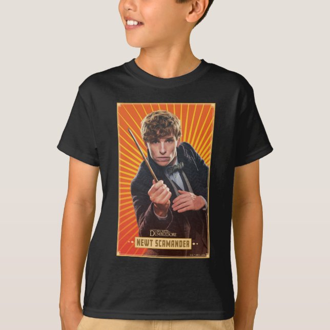 Camiseta Gráfico de Caracteres Newt Scamander (Frente)