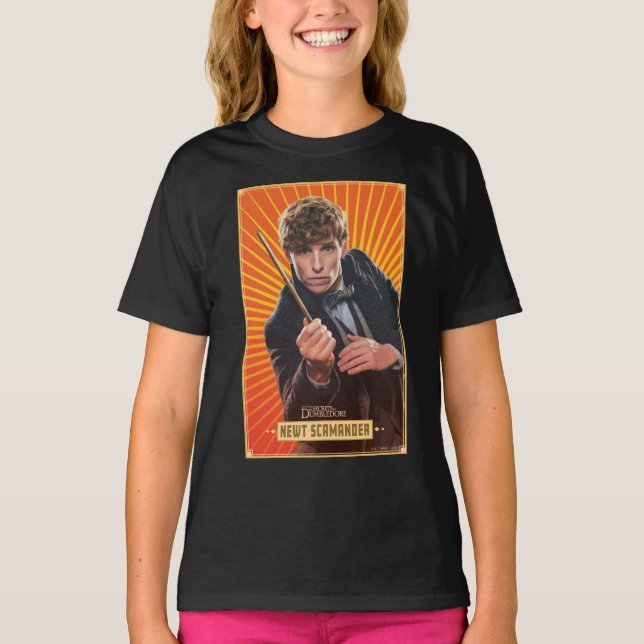 Camiseta Gráfico de Caracteres Newt Scamander (Frente)