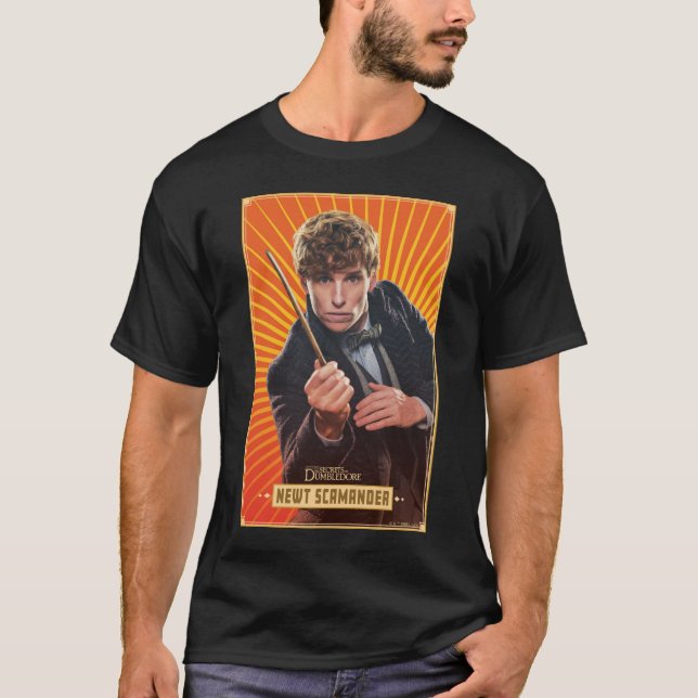 Camiseta Gráfico de Caracteres Newt Scamander (Frente)