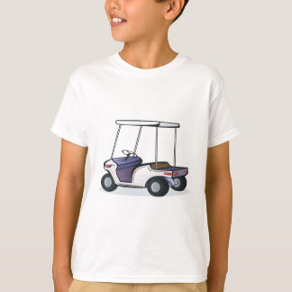Camiseta gráfico de carrinho de golfe