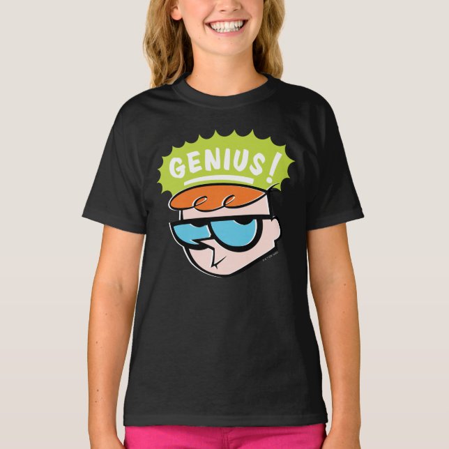 Camiseta Gráfico de Chamada Dexter "Genius" (Frente)