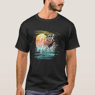 Camiseta Gráfico de Citação de Férias Tropicais Cruzadas do