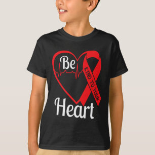 Camiseta Gráfico de conscientização sobre doenças cardíacas