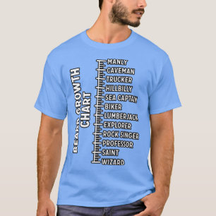 Camiseta gráfico de crescimento de barba 3