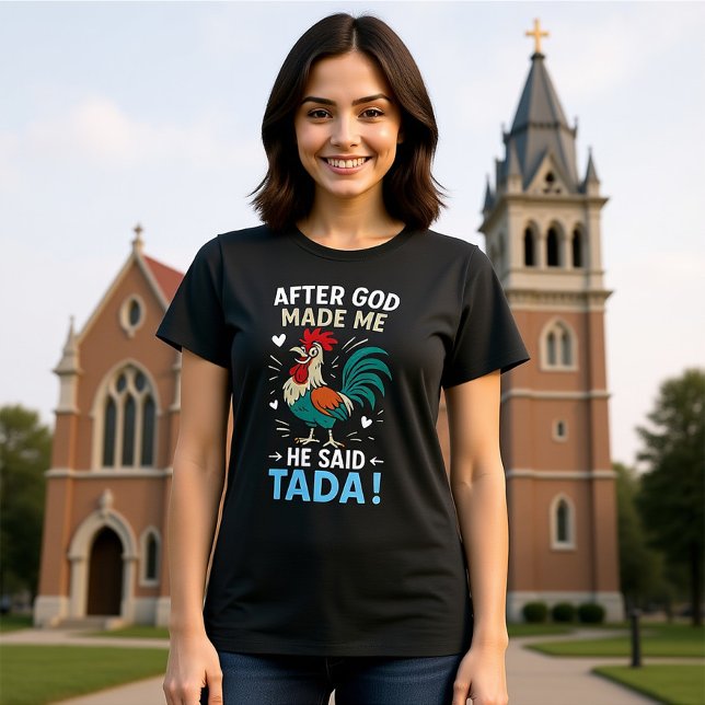 Camiseta Gráfico de Demonstração de Galeria Cheeky (Criador carregado)