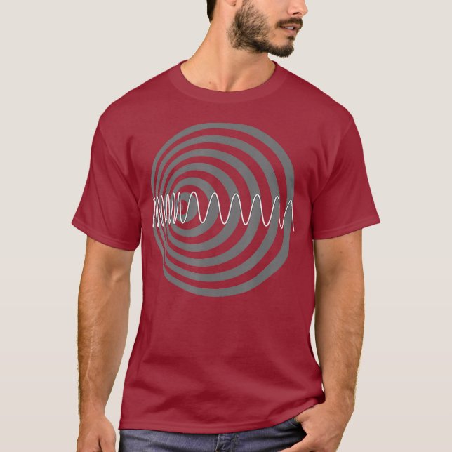 Camiseta Gráfico de Efeito Doppler da Ciência (Frente)