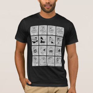 Camiseta Gráfico de Emoção de Caracteres LOONEY TUNES™