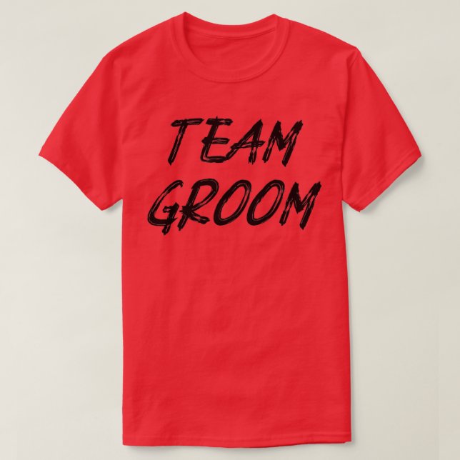 Camiseta Gráfico de Equipe preto (Frente do Design)