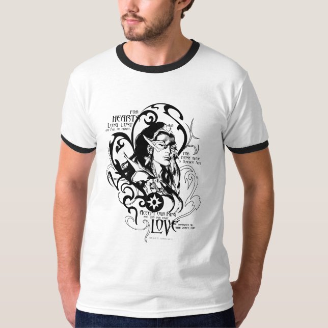 Camiseta Gráfico de Espírito Estelar 2 (Frente)