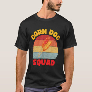 Camiseta Gráfico de Esquadrão de Cães de Milho