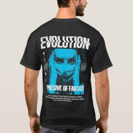 Camiseta Gráfico de evolução