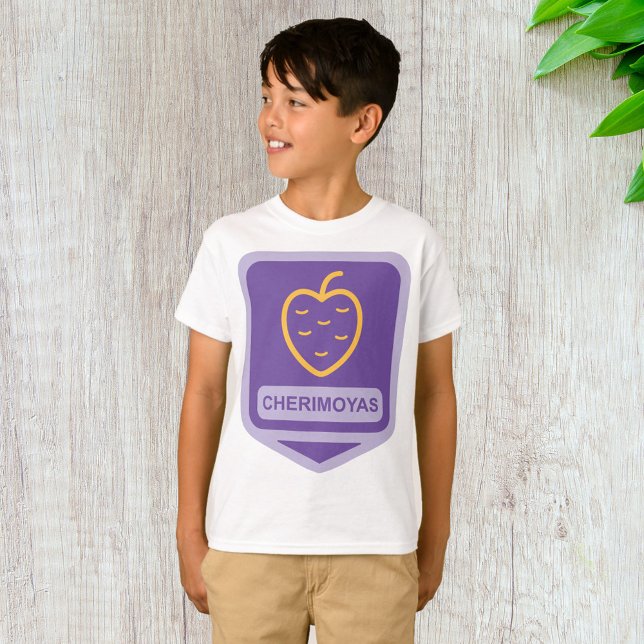 Camiseta Gráfico de Fruta de Cherimoya exclusivo personaliz (Criador carregado)