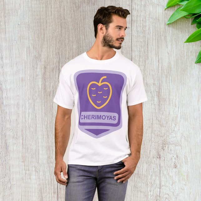Camiseta Gráfico de Fruta de Cherimoya exclusivo personaliz (Criador carregado)