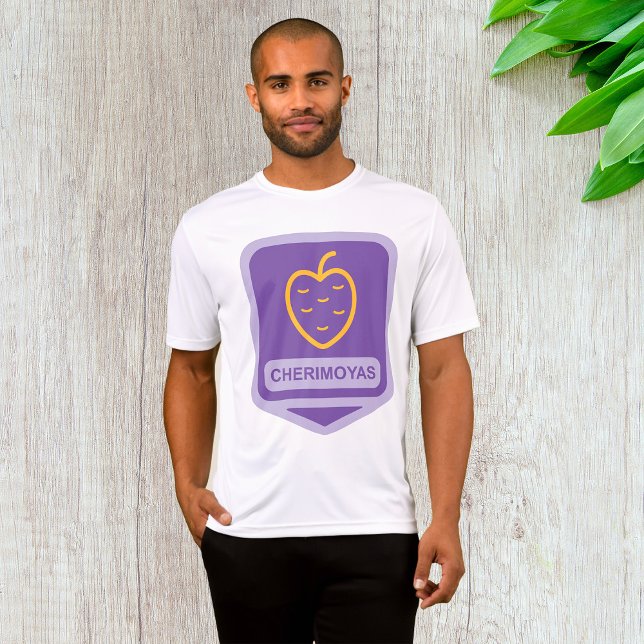 Camiseta Gráfico de Fruta de Cherimoya exclusivo personaliz (Criador carregado)