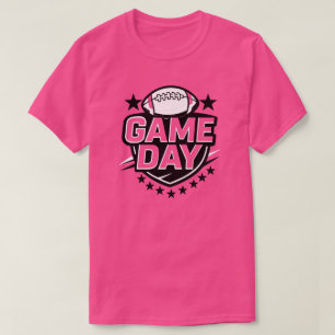 Camiseta Gráfico de Futebol do Dia do Jogo
