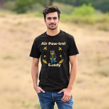 gráfico de Gato Pronto para o Ar Patrulha