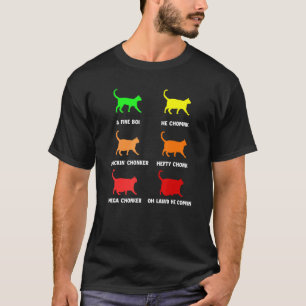 Camiseta Gráfico de Gatos de Pedra Gata Um Boi Fino