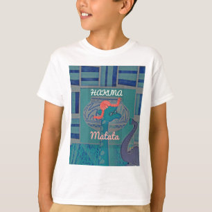 Camiseta Gráfico de girafa linda e engraçada