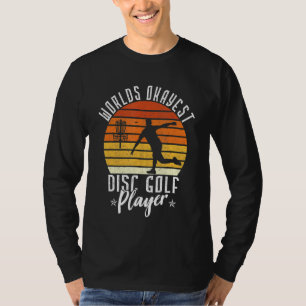Camiseta Gráfico De Golfe De Disco Engraçado Para Rapazes E