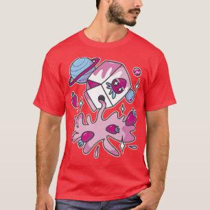 Camiseta Gráfico de Harajuku Otaku Cute Japan