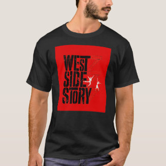 Camiseta Gráfico de história do lado oeste da Broadway