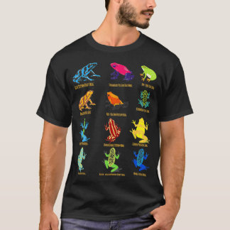 Camiseta gráfico de identificação de Sapos dart para Sapos