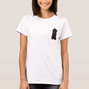 Camiseta Gráfico de Mulheres da Terra Nova Negra