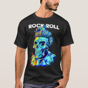 Camiseta Gráfico de Música Roll e Rock das Crianças legal