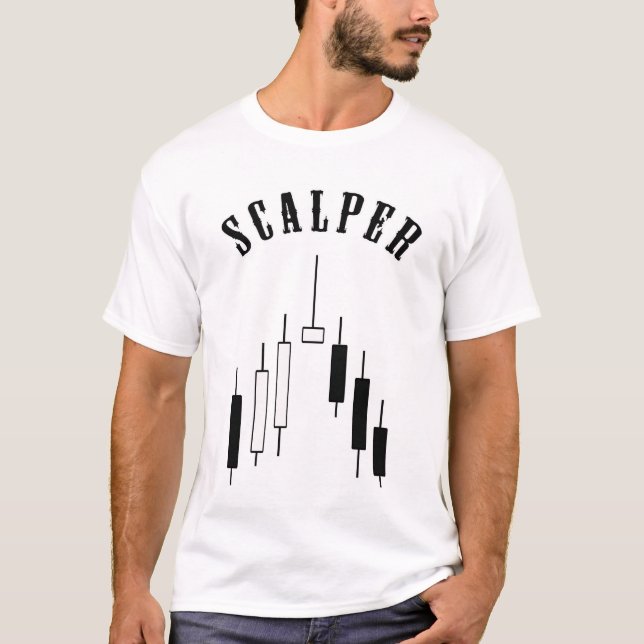 Camiseta Gráfico de negócios escalador preto e branco (Frente)