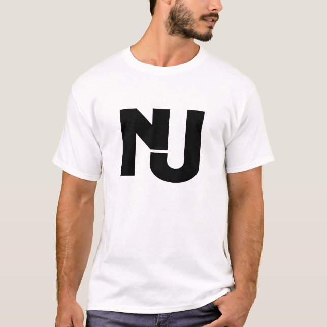 Camiseta Gráfico de NJ (Frente)