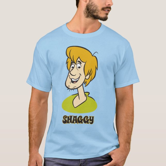 Camiseta Gráfico de Nome do Shaggy (Frente)