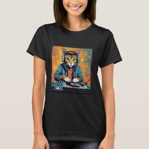 Camiseta Gráfico de Novidade do Amante de os animais Disco 