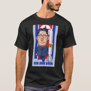 Camiseta Gráfico de Paródia Kim Jong Boom Kim Jong Un