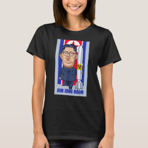 Camiseta Gráfico de Paródia Kim Jong Boom Kim Jong Un
