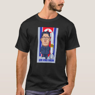 Camiseta Gráfico de Paródia Kim Jong Boom Kim Jong Un