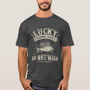 Camiseta Gráfico De Pesca De Trutas Engraçadas Para Homens