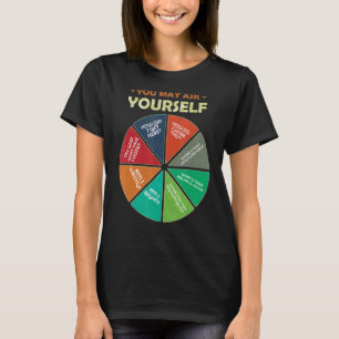 Camiseta Gráfico de Pizza de Letras de Música do anos 80 Vo