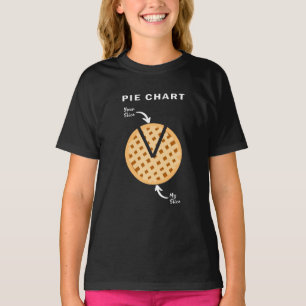 Camiseta Gráfico De Pizza Legal Em Fatias Para O Dia Pi De