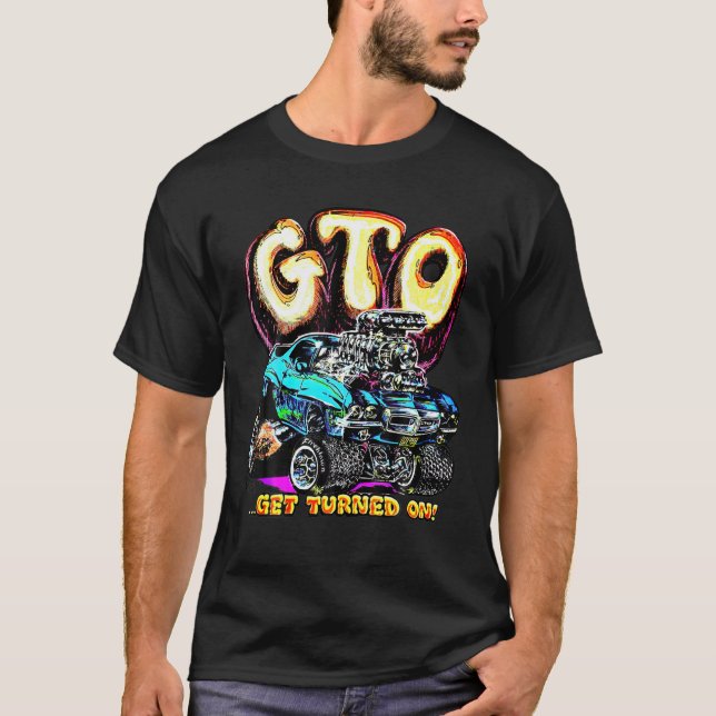 Camiseta Gráfico De Raiz Restaurado Ligue O Design 1971 Par (Frente)