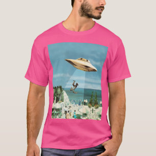 Camiseta Gráfico de Rapto Ufo