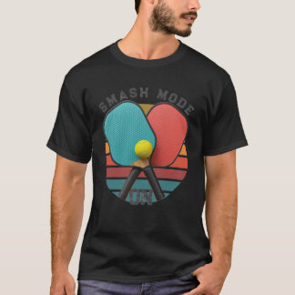 Camiseta • Gráfico de Remada no Modo Smash de Pickleball Re