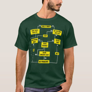 Camiseta Gráfico de Resolução de Problemas Homens