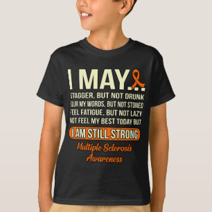 Camiseta Gráfico de Sensibilização para a Esclerose Múltipl