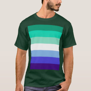 Camiseta Gráfico de Sinalizador Orgulho gay MLM