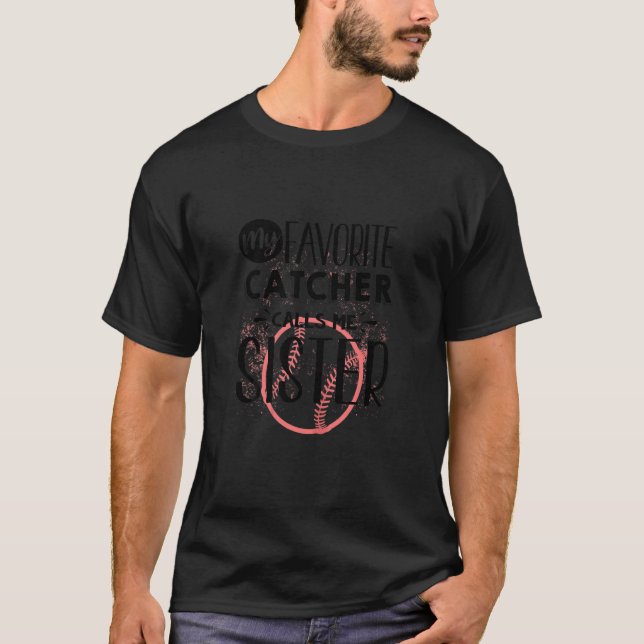 Camiseta Gráfico de Softball Mulheres Irmã Adquirente de So (Frente)