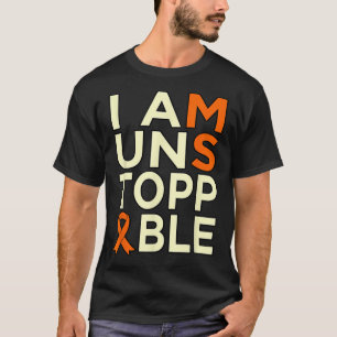 Camiseta Gráfico de Suporte à Sensibilização para a Esclero