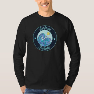 Camiseta Gráfico de Surfer Marítimo Serfside Fl Florida Sou
