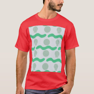 Camiseta Gráfico de Surfs de algas marinhas