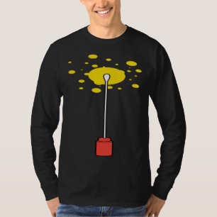 Camiseta Gráfico de Swab de Teste