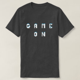 Camiseta Gráfico de texto do estilo de pixel retroativo